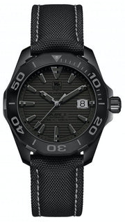  Shop Authentic Tag Heuer Aquaracer 300 Swiss Limited Edition Black Dial Black Nylon Strap Watch for Men - WAY218B.FC6364 - Luxxuri