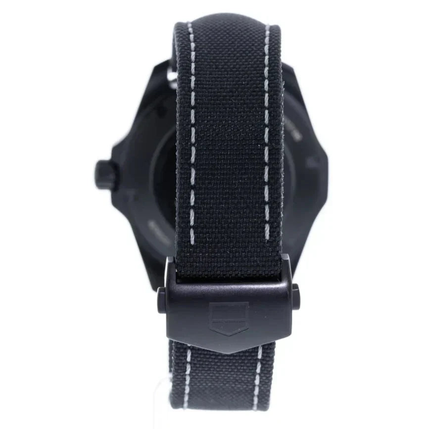  Shop Authentic Tag Heuer Aquaracer 300 Swiss Limited Edition Black Dial Black Nylon Strap Watch for Men - WAY218B.FC6364 - Luxxuri