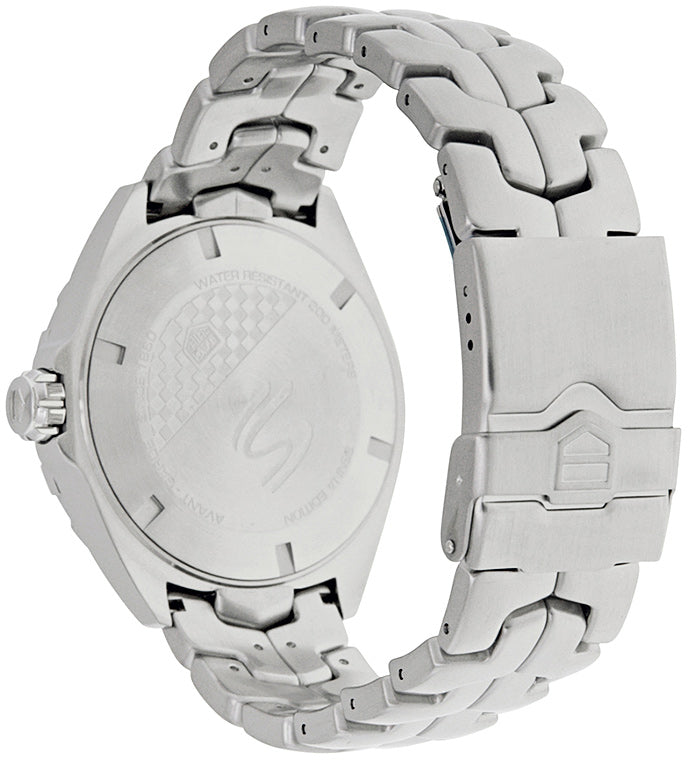  Shop Authentic Tag Heuer Formula 1 Senna Limited Edition Black Dial Silver Steel Strap Watch for Men - WAZ1012.BA0883 - Luxxuri