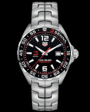  Shop Authentic Tag Heuer Formula 1 Senna Limited Edition Black Dial Silver Steel Strap Watch for Men - WAZ1012.BA0883 - Luxxuri