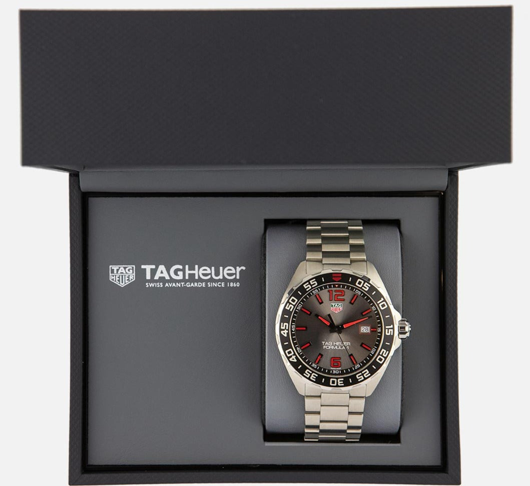  Shop Authentic Tag Heuer Formula 1 Anthracite Dial Watch for Men - WAZ1018.BA0842 - Luxxuri
