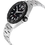  Shop Authentic Tag Heuer Formula 1 Quartz Black Dial Silver Steel Strap Watch for Men - WAZ1110.BA0875 - Luxxuri