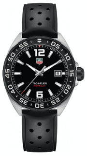  Shop Authentic Tag Heuer Formula 1 Quartz Black Dial Black Rubber Strap Watch for Men - WAZ1110.FT8023 - Luxxuri