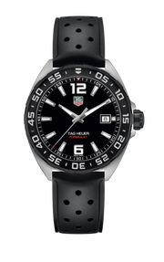 Shop Authentic Tag Heuer Formula 1 Quartz Black Dial Black Rubber Strap Watch for Men - WAZ1110.FT8023 - Luxxuri