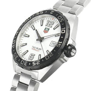  Shop Authentic Tag Heuer Formula 1 White Dial Silver Steel Strap Watch for Men - WAZ1111.BA0875 - Luxxuri