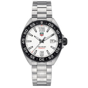  Shop Authentic Tag Heuer Formula 1 White Dial Silver Steel Strap Watch for Men - WAZ1111.BA0875 - Luxxuri