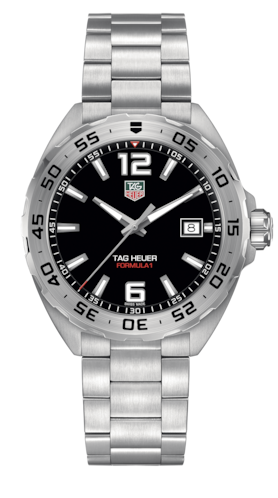  Shop Authentic Tag Heuer Formula 1 Quartz Black Dial Watch For Men - WAZ1112.BA0875 - Luxxuri