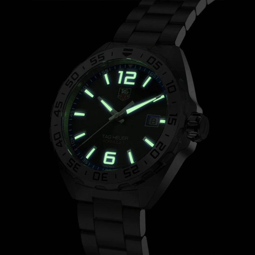  Shop Authentic Tag Heuer Formula 1 Quartz Black Dial Watch For Men - WAZ1112.BA0875 - Luxxuri