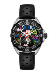  Shop Authentic Tag Heuer Formula 1 Alec Monopoly Special Edition Black Rubber Strap Watch for Men - WAZ1117.FT8023 - Luxxuri