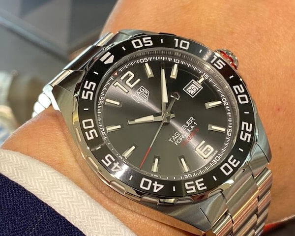  Shop Authentic Tag Heuer Formula 1 Anthracite Dial Watch for Men - WAZ2011.BA0842 - Luxxuri