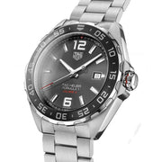  Shop Authentic Tag Heuer Formula 1 Calibre 5 Chronograph Anthracite Dial Silver Steel Strap Watch for Men - WAZ2011.BA0842 - Luxxuri