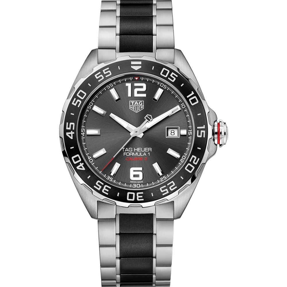  Shop Authentic Tag Heuer Formula 1 Anthracite Dial Watch for Men - WAZ2011.BA0843 - Luxxuri