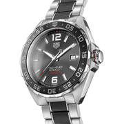  Shop Authentic Tag Heuer Formula 1 Calibre 5 Anthracite Dial Two Tone Steel Strap Watch for Men - WAZ2011.BA0843 - Luxxuri