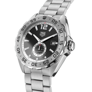  Shop Authentic Tag Heuer Formula 1 Automatic Black Dial Silver Steel Strap Watch for Men - WAZ2012.BA0842 - Luxxuri