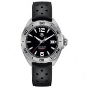  Shop Authentic Tag Heuer Formula 1 Automatic Black Dial Black Rubber Strap Watch for Men - WAZ2113.FT8023 - Luxxuri