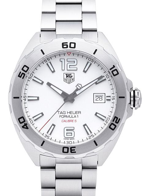  Shop Authentic Tag Heuer Formula 1 White Dial Watch for Men - WAZ2114.BA0875 - Luxxuri