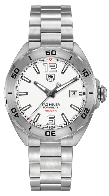  Shop Authentic Tag Heuer Formula 1 White Dial Watch for Men - WAZ2114.BA0875 - Luxxuri