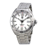  Shop Authentic Tag Heuer Formula 1 Calibre 5 Automatic White Dial Silver Steel Strap Watch for Men - WAZ2114.BA0875 - Luxxuri
