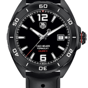  Shop Authentic Tag Heuer Formula 1 Automatic Black Dial Black Rubber Strap Watch for Men - WAZ2115.FT8023 - Luxxuri