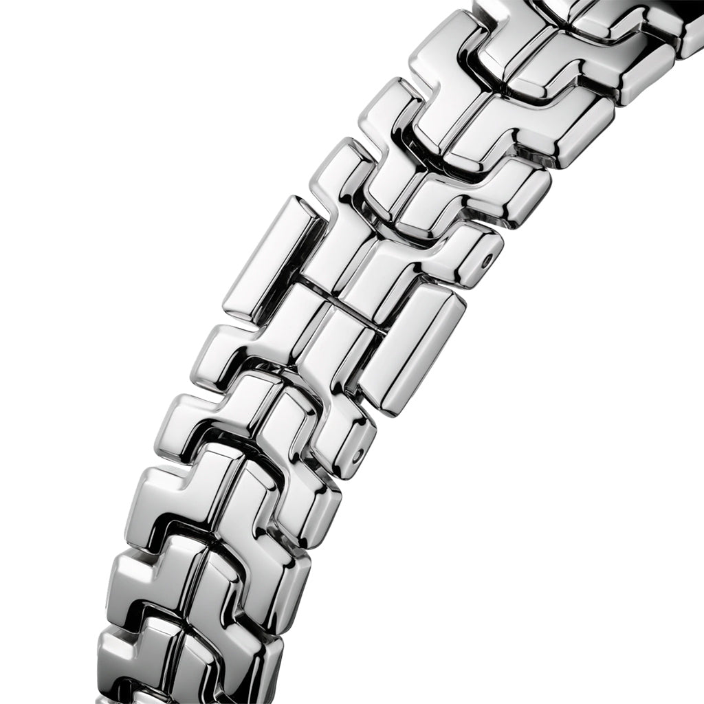  Shop Authentic Tag Heuer Link Quartz Black Dial Silver Steel Strap Watch for Women - WBC131F.BA0649 - Luxxuri