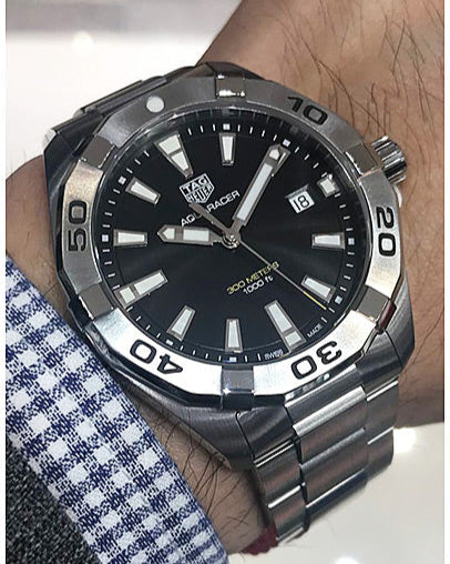  Shop Authentic Tag Heuer Aquaracer Black Dial Watch for Men - WBD1110.BA0928 - Luxxuri