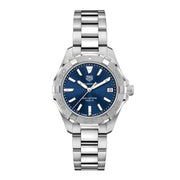  Shop Authentic Tag Heuer Aquaracer Quartz Blue Dial Silver Steel Strap Watch for Women - WBD1312.BA0740 - Luxxuri