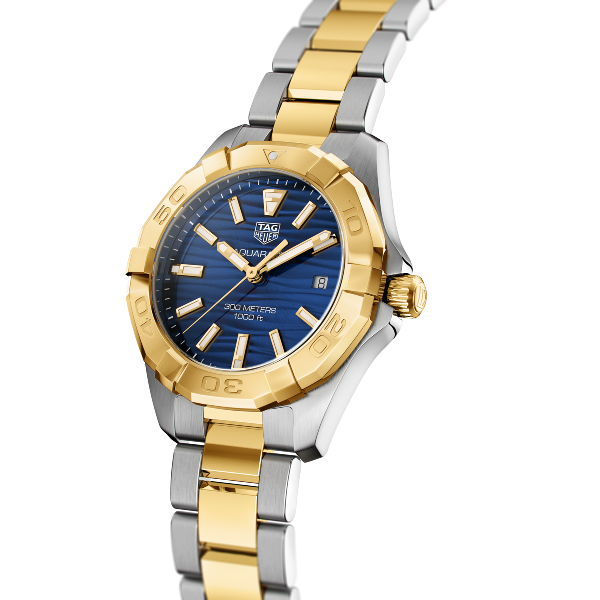  Shop Authentic Tag Heuer Aquaracer Blue Dial Watch for Women - WBD1325.BB0320 - Luxxuri