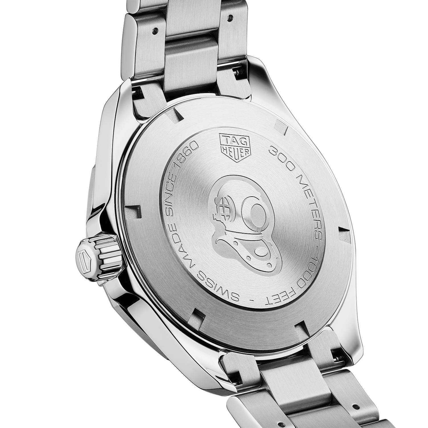  Shop Authentic Tag Heuer Aquaracer Automatic Blue Dial Silver Steel Strap Watch for Men - WBD2112.BA0928 - Luxxuri