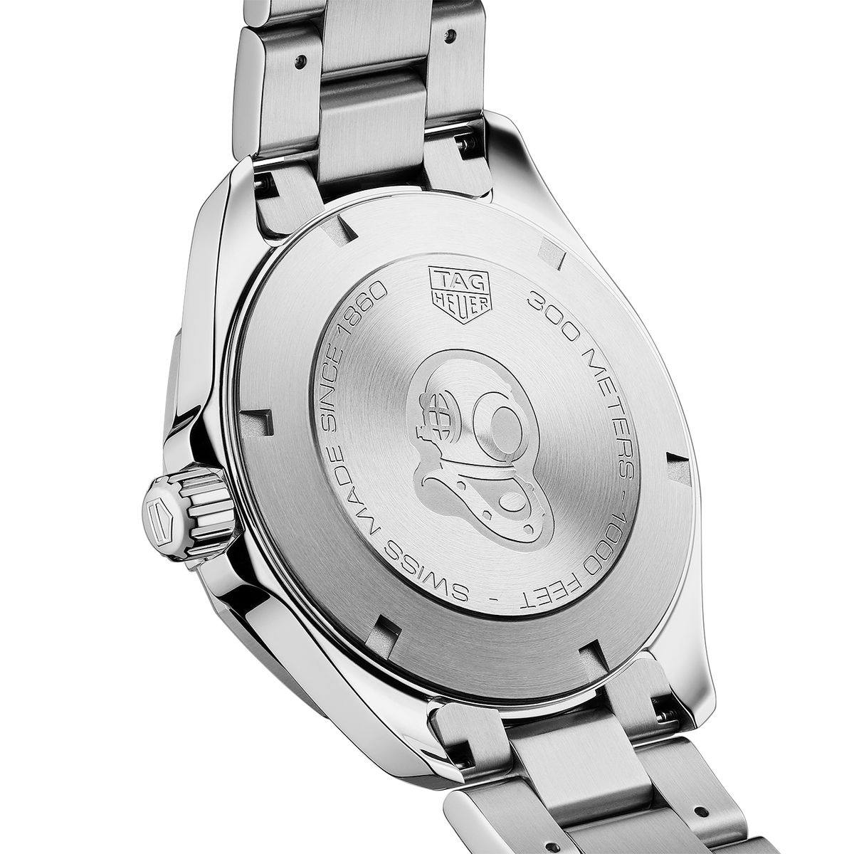  Shop Authentic Tag Heuer Aquaracer Calibre 5 Grey Dial Silver Steel Strap Watch for Men - WBD2113.BA0928 - Luxxuri