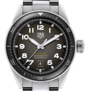  Shop Authentic Tag Heuer Autavia Automatic Grey Dial Silver Steel Strap Watch for Men - WBE5114.EB0173 - Luxxuri