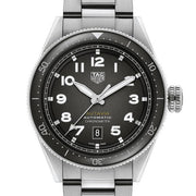  Shop Authentic Tag Heuer Autavia Automatic Grey Dial Silver Steel Strap Watch for Men - WBE5114.EB0173 - Luxxuri