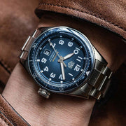  Shop Authentic Tag Heuer Autavia Automatic Blue Dial Silver Steel Strap Watch for Men - WBE5116.EB0173 - Luxxuri