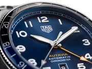  Shop Authentic Tag Heuer Autavia Cosc GMT Automatic Blue Dial Silver Steel Strap Watch for Men - WBE511A.BA0650 - Luxxuri
