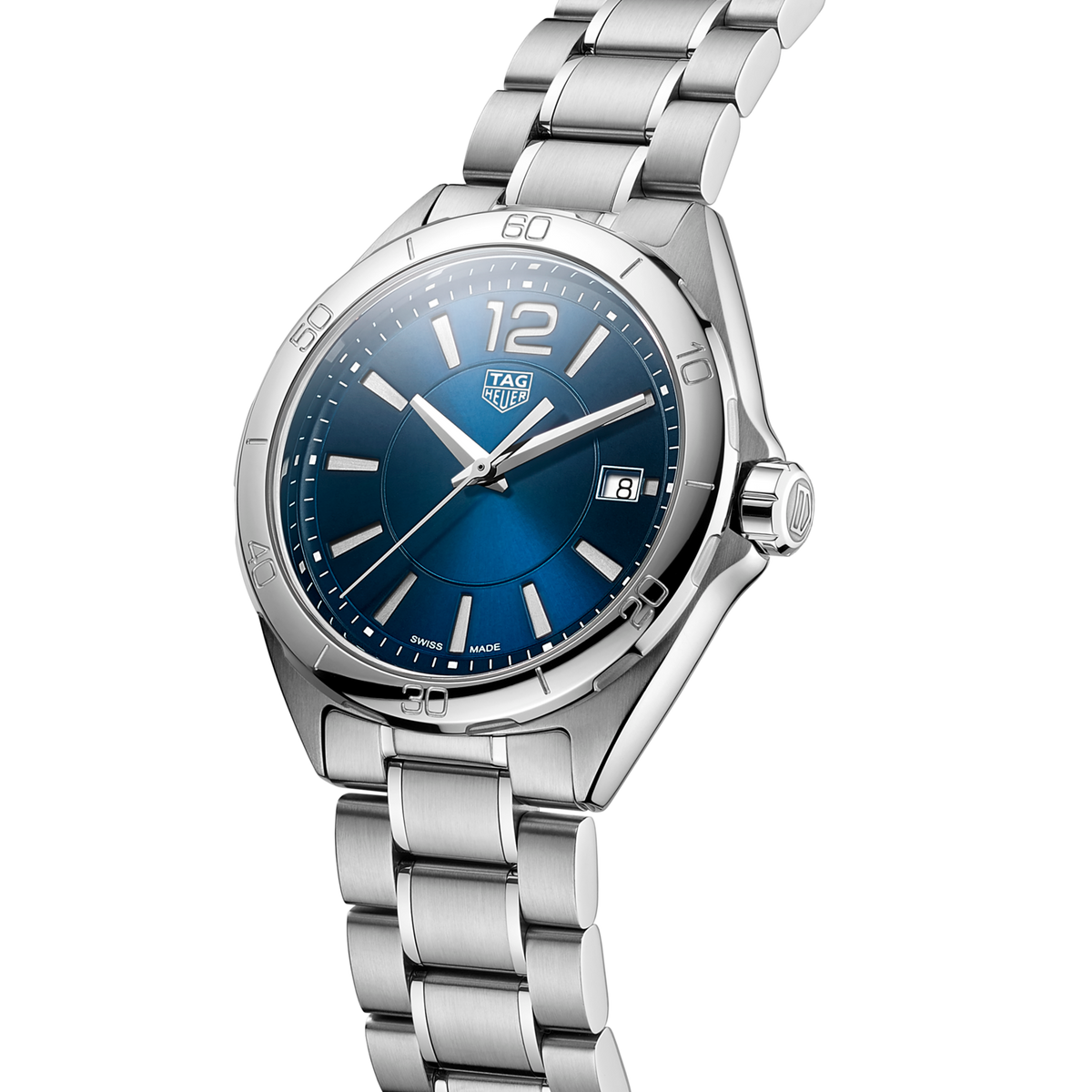 Shop Authentic Tag Heuer Formula 1 Quartz Blue Dial Silver Steel Strap Watch for Women - WBJ1312.BA0666 - Luxxuri