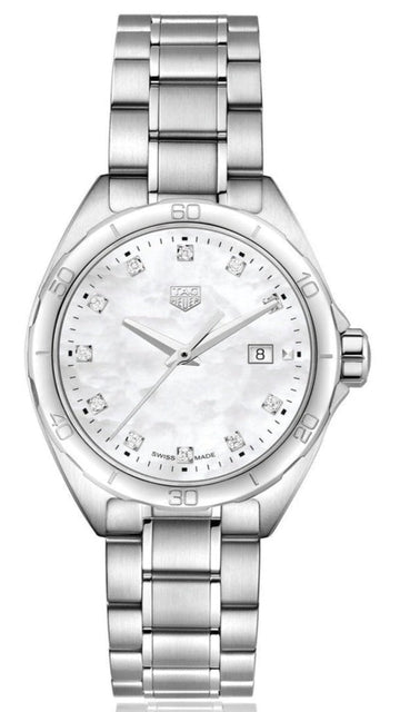  Shop Authentic Tag Heuer Formula 1 Diamonds Mother of Pearl White Dial Watch for Women - WBJ1319.BA0666 - Luxxuri