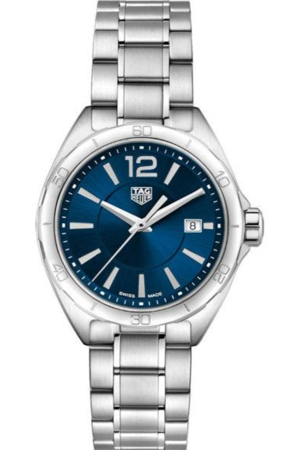  Shop Authentic Tag Heuer Formula 1 Quartz Blue Dial Silver Steel Strap Watch for Women - WBJ1312.BA0666 - Luxxuri