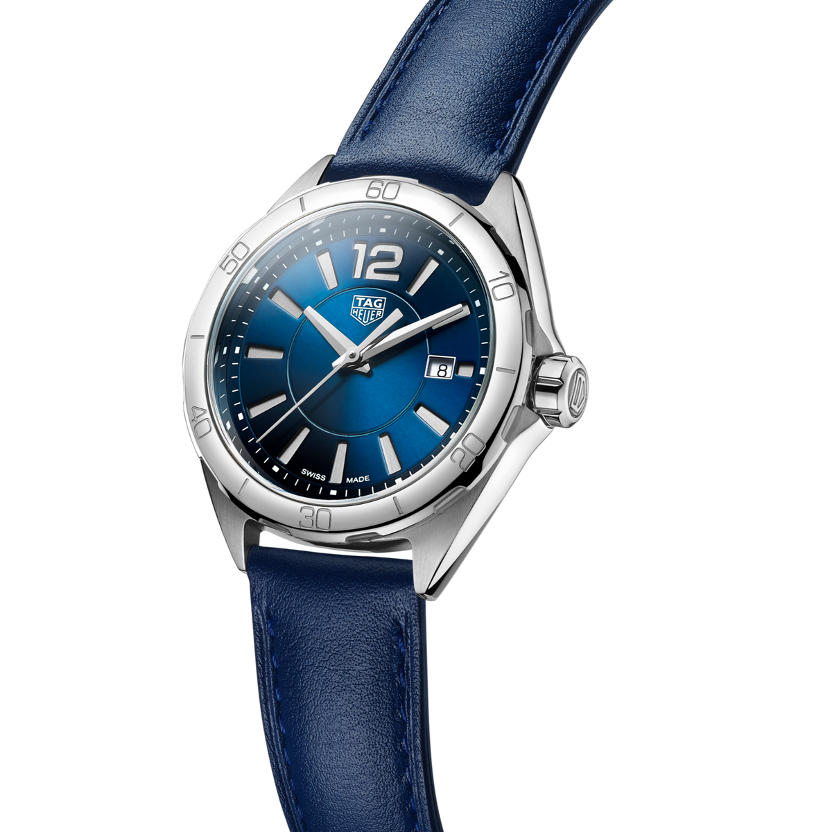  Shop Authentic Tag Heuer Formula 1 Quartz Blue Dial Blue Leather Strap Watch for Women - WBJ1412.FC8233 - Luxxuri