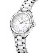  Shop Authentic Tag Heuer Formula 1 Diamonds White Dial Two Tone Steel Strap Watch for Women - WBJ141AD.BA0974 - Luxxuri