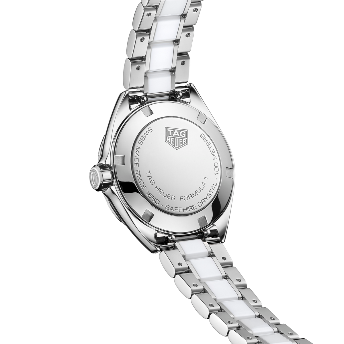  Shop Authentic Tag Heuer Formula 1 Diamonds White Dial Two Tone Steel Strap Watch for Women - WBJ141AD.BA0974 - Luxxuri