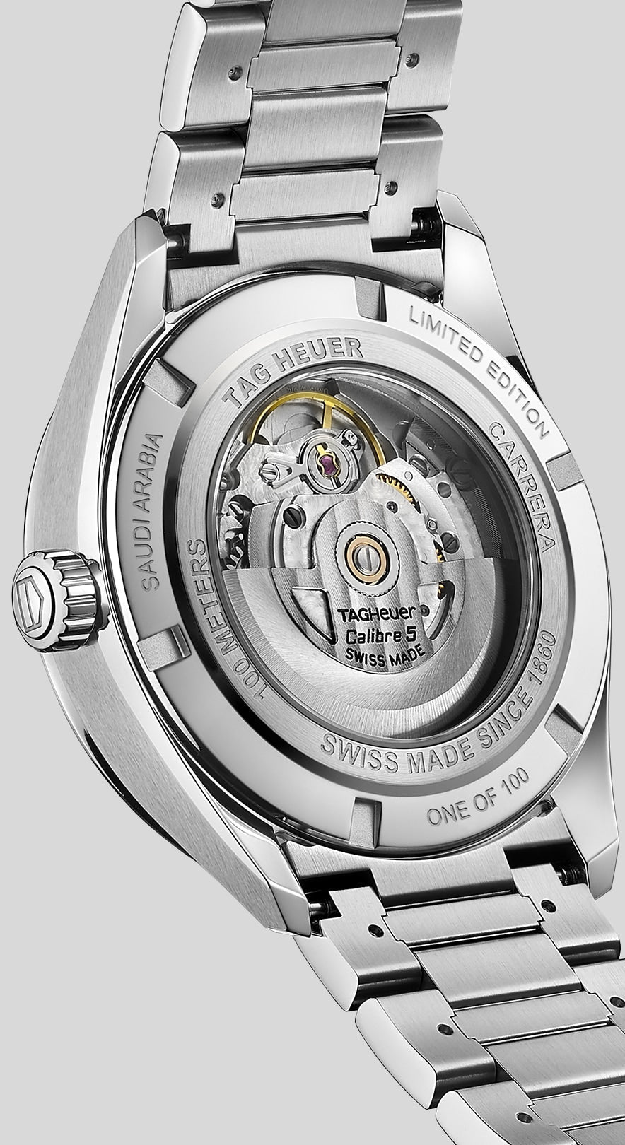 Shop Authentic Tag Heuer Carrera Automatic Silver Dial Silver Steel Strap Watch for Men - WBN2015.EB0283 - Luxxuri