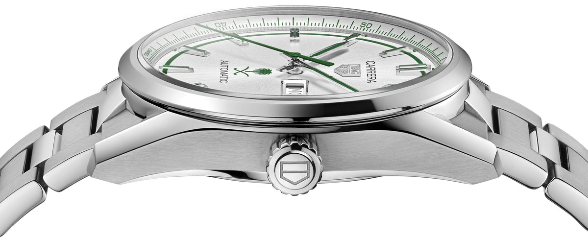  Shop Authentic Tag Heuer Carrera Automatic Silver Dial Silver Steel Strap Watch for Men - WBN2015.EB0283 - Luxxuri