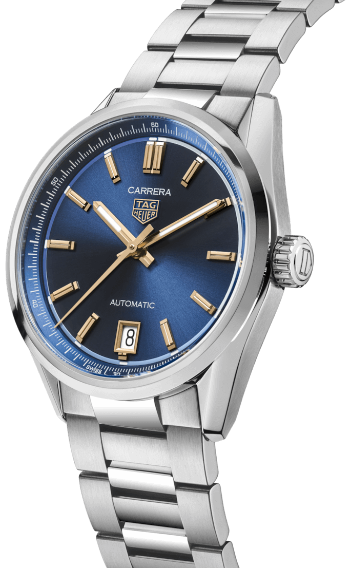  Shop Authentic Tag Heuer Carrera Quartz Blue Dial Silver Steel Strap Watch for Women - WAR1112.BA0601 - Luxxuri