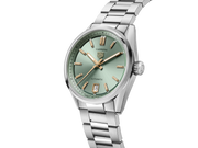  Shop Authentic Tag Heuer Carrera Date Automatic 18K Green Dial Silver Steel Strap Watch for Women - WBN2312.BA0001 - Luxxuri