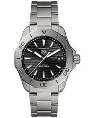  Shop Authentic Tag Heuer Aquaracer Professional 200 Solargraph Quartz Black Dial Silver Steel Strap Watch for Men - WBP1180.BF0000 - Luxxuri