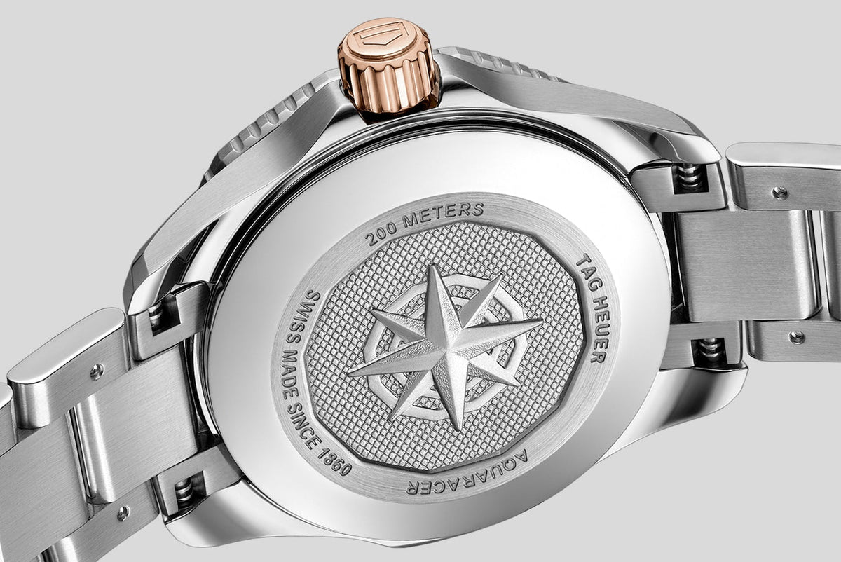  Shop Authentic Tag Heuer Aquaracer Professional 200 Quartz Diamonds White Dial Silver Steel Strap Watch for Women - WBP1450.BA0622 - Luxxuri