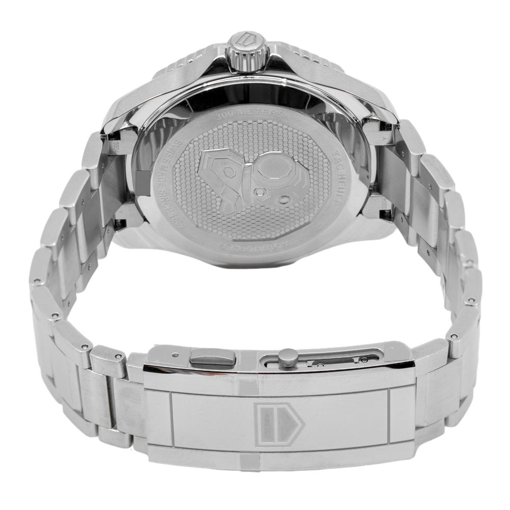  Shop Authentic Tag Heuer Aquaracer Professional 300 GMT Automatic Blue Dial Silver Steel Strap Watch for Men - WBP2010.BA0632 - Luxxuri