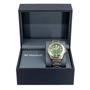  Shop Authentic Tag Heuer Aquaracer Professional 300 Automatic Green Dial Silver Steel Strap Watch for Men - WBP208B.BF0631 - Luxxuri