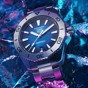  Shop Authentic Tag Heuer Aquaracer Professional 200 Automatic Blue Dial Silver Steel Strap Watch for Men - WBP2111.BA0627 - Luxxuri
