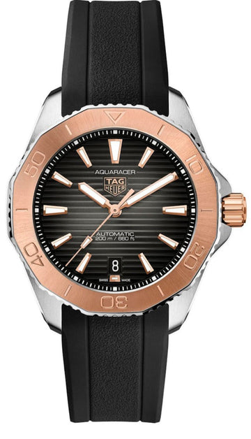  Shop Authentic Tag Heuer Aquaracer Professional 200 Automatic Black Dial Black Rubber Strap Watch for Men - WBP2151.FT6199 - Luxxuri