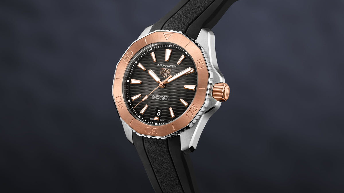  Shop Authentic Tag Heuer Aquaracer Professional 200 Automatic Black Dial Black Rubber Strap Watch for Men - WBP2151.FT6199 - Luxxuri